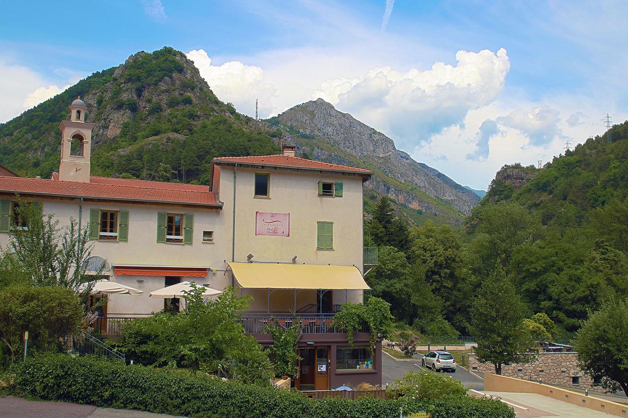 Le Prieure Hotell Saint-Dalmas-de-Tende Exteriör bild